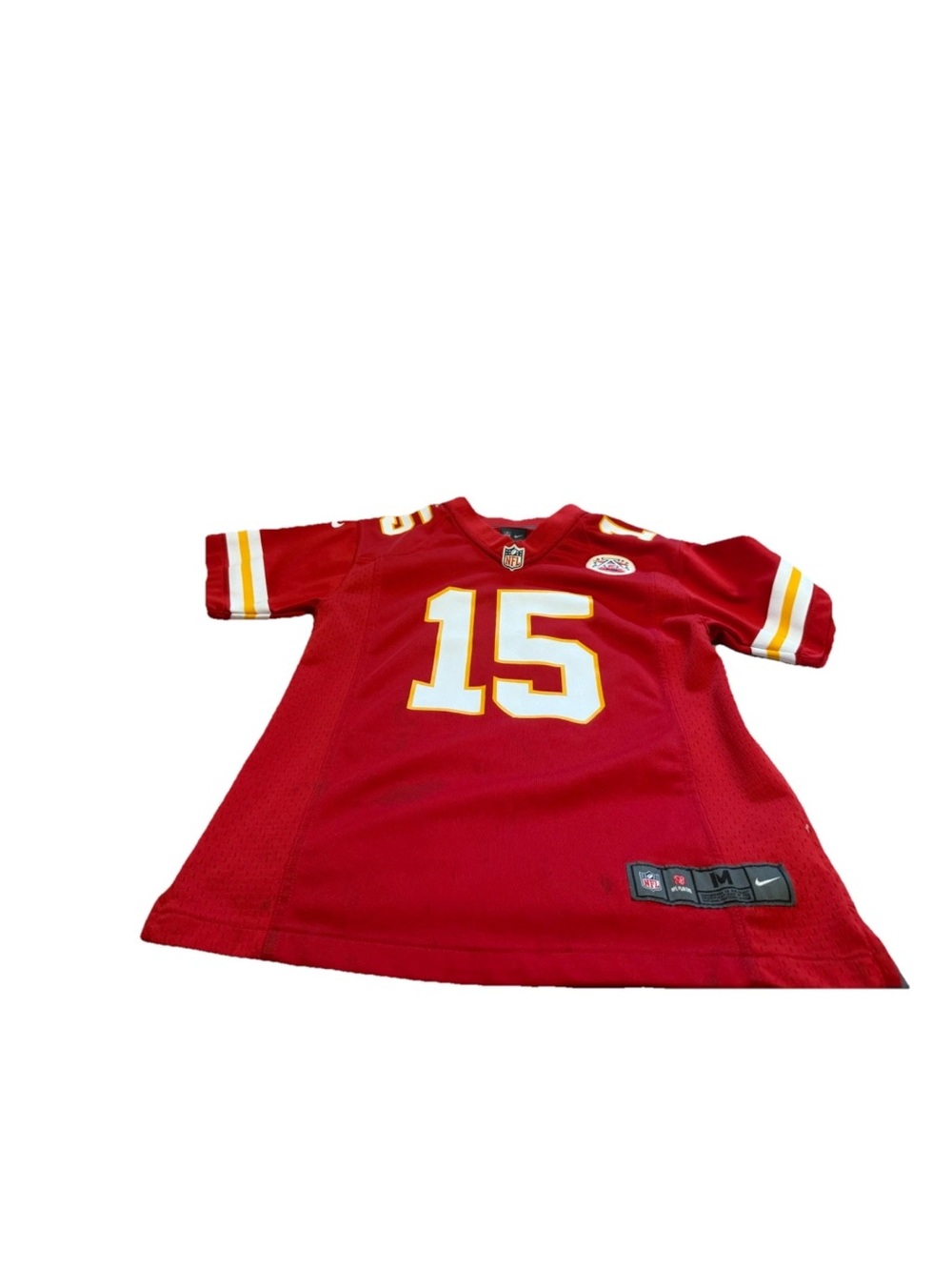 Nike NFL Kansas City Chiefs Patrick Mahomes #15 Red Jersey Youth Size Medium